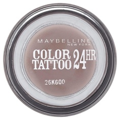 Maybelline Color Tattoo 24-часовые перманентные тени для век, темно-серый, номер 40, Maybelline New York