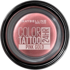 Maybelline Color Tattoo 24 Hour Тени для век Розовое золото Номер 65 Розовый 3,5G, Maybelline New York