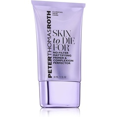 Skin To Die For No Filter Матирующий праймер и беруши Perfector 4 см, черные, Peter Thomas Roth