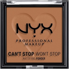 Can&apos;T Stop Won&apos;T Stop Матирующая пудра Matte Finish Mocha 08, Nyx Professional Makeup