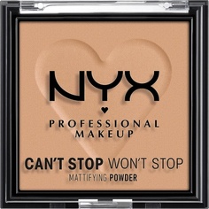 Can&apos;T Stop Won&apos;T Stop Матирующая пудра Matte Finish Tan 06, Nyx Professional Makeup