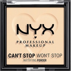 Can&apos;T Stop Won&apos;T Stop Матирующая пудра Matte Finish Fair 01, Nyx Professional Makeup