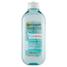 Pure Active мицеллярная очищающая вода для комбинированной кожи 400мл, Garnier