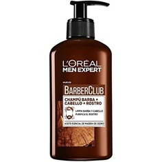 L&apos;OrгAl Men Expert Barber Club Шампунь 200мл, L&apos;Oreal LOreal