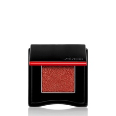 Водостойкие и устойчивые к сминанию тени для век Pop Powdergel Vivivi Orange, Shiseido