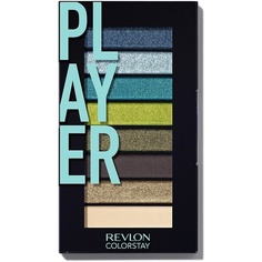 Профессиональная палетка теней для век Colorstay № 910 Player, 100 мл, Revlon