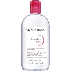 Мицеллярная вода Sensibio H2O с помпой 500 мл Алоэ Вера, Bioderma