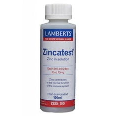 Цинктест цинковый тест или жидкая добавка цинка, Lamberts