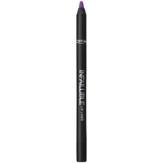 L&apos;Oreal Paris Infallible Lip Liner 207 Wuthering Purple, 1 шт., L&apos;Oreal LOreal