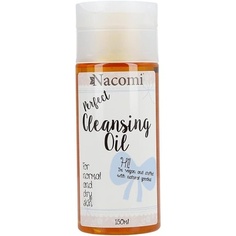 Веганское натуральное очищающее масло Ocm для снятия макияжа для нормальной и сухой кожи 150 мл, Nacomi