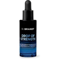 Dr. Brandt Drop Of Strength Укрепляющая сыворотка на весь день с альфа-глюканом, гиалуроновой кислотой, витаминами, экстрактом стволовых клеток арктических ягод и адаптогенами, Dr. Brandt Skincare