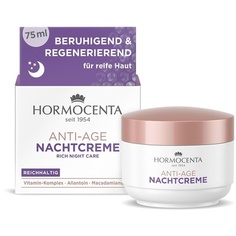 Hormocenta Anti-Aging Night Cream 75 мл - восстанавливающий богатый антивозрастной уход с витаминным комплексом, аллантоином и маслом ореха макадамии, Hormocenta Kosmetik