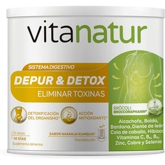 Depur&amp;Detox со вкусом апельсина, 200 г, Vitanatur