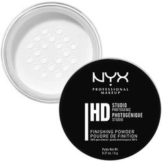 Студийная финишная пудра с полупрозрачным матовым финишем, впитывающая масло, веганская формула 6G, Nyx Professional Makeup
