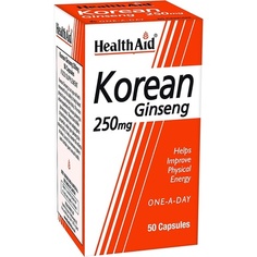 Корейский женьшень 250 мг 50 капсул, Healthaid