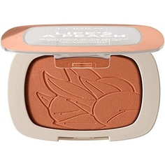 L&apos;Oreal Paris Life&apos;S A Peach Blusher Компактные пудровые румяна персиково-бежевого оттенка с зеркальцем и кисточкой — ароматизированная сборная формула, L&apos;Oreal LOreal