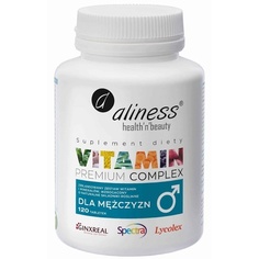 Витаминный комплекс премиум-класса для мужчин Healthy Body 120 таблеток, Aliness