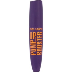 Тушь для ресниц Pump Up Lash Booster, 12 мл, черная, Miss Sporty