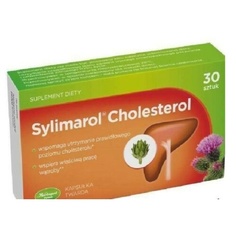 Силимарол Холестерин защищает ткани печени Правильный уровень холестерина 30 капсул, Herbapol