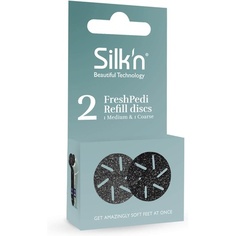 Сменный блок Freshpedi для удаления мозолей среднего и грубого размера, Silk&apos;N Silkn