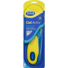 Мужские гелевые стельки Activ на каждый день, Scholl