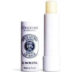 Натуральный бальзам для губ с маслом ши, 4,5 г, ультрабогатый, 10% масло ши смягчает и восстанавливает, L&apos;Occitane L'Occitane