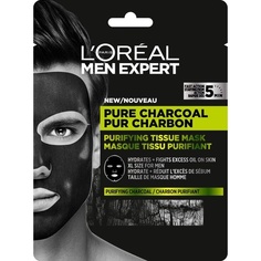 Черная маска для лица L&apos;Oreal 30G, L&apos;Oreal LOreal