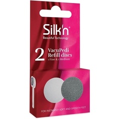 Шлифовальные диски Vacupedi мелкого и среднего размера, Silk&apos;N Silkn