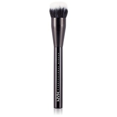 Кисть для тональной основы Pro Brush с двойным волокном и полной и мягкой щетиной, Nyx Professional Makeup