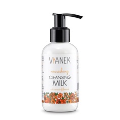 Питательное очищающее молочко для чувствительной кожи 150мл, Vianek