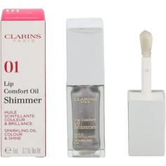 Масло Lip Comfort Oil Shimmer 01 с блестками, Clarins