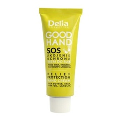 Cosmetics Good Hand SOS Крем для рук успокаивающий и защитный 75мл, Delia
