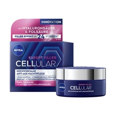 Cellular Expert Filler Высокоэффективный антивозрастной ночной уход 50 мл, Nivea