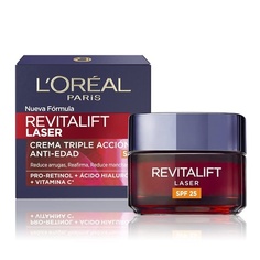 LorAl Paris Revitalift Laser Дневной крем против старения с Spf25 50мл, L&apos;Oreal LOreal