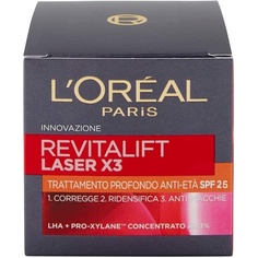 L&apos;Oreal Revitalift Laser X3 Глубокий антивозрастной крем для лица Spf 25 50 мл, L&apos;Oreal LOreal