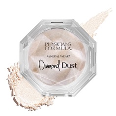 Пудра-бронзатор Mineral Wear Diamond Glow Dust с сияющим эффектом мерцания и звездным блеском, Physicians Formula