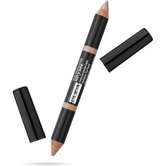 Milano Duo Highlighter Matt And Shine 002 телесный для женщин карандаш для глаз 0,148 унции, Pupa