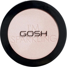 Пудровый хайлайтер I&apos;M Sparkling For Face And Body Стойкий иллюминатор для макияжа 003 Pearl Dust, Gosh Gosh!