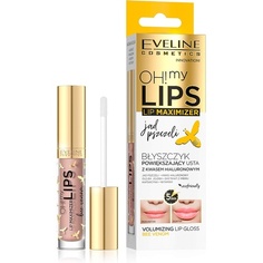 Ой! Блеск для губ My Lips, увеличивающий объем, с пчелиным ядом и гиалуроновой кислотой, 4,5 мл, Eveline Cosmetics