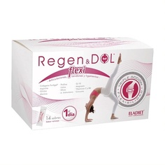 Пищевая добавка Regendol Flexi, 14 палочек - Поддерживает здоровье мышц и сухожилий, а также гибкость суставов - Способствует выработке коллагена - Eladiet, Eladiet