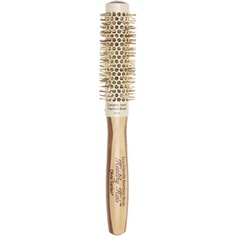 Bamboo Touch Brush Экологичная круглая бамбуковая и керамическая щетка для волос с термообдувом 23 мм, Olivia Garden