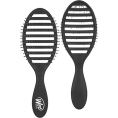 Щетка Speed Dry Brush — черная, для унисекс, 1 шт. Щетка для волос, 1 шт., Wet Brush