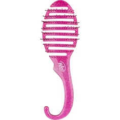 Щетка для распутывания душа с розовым блеском для волос унисекс, Wet Brush