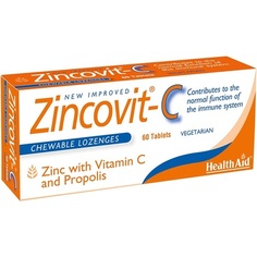 Zincovit C, витамин С и цинк, 60 таблеток, Healthaid