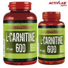 L-Carnitine 600 Сжигатель жира, потеря веса, преобразование жира в энергию - 60 Капсул, Activlab