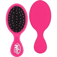 Wetbrush Mini Detangler Ультрамягкая щетина Идеальная щетка для путешествий Подходит для всех типов волос Розовый, Wet Brush