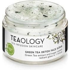 Детокс-скраб для лица с зеленым чаем 50 мл, Teaology