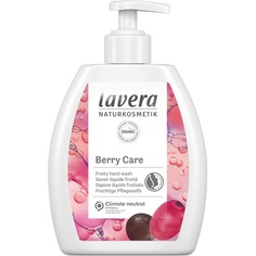 Органическое средство для мытья рук Berry Care, мягкое очищающее средство с экстрактом годжи и асаи, для веганов, с нейтральным для кожи pH, 250 мл, Lavera