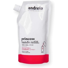 Профессиональный сменный крем для рук и ногтей Princess Hands 400 мл, Andreia