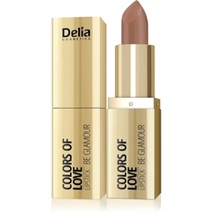 Сливочная губная помада Colors Of Love Stick Nude To Me Gloss Lips Стойкий эффект 4G, Delia Cosmetics